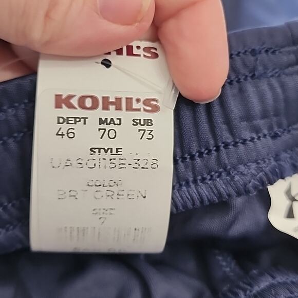 Under Armour Boys Size 7 Athletic Shorts, NWT - Picture 5 of 6